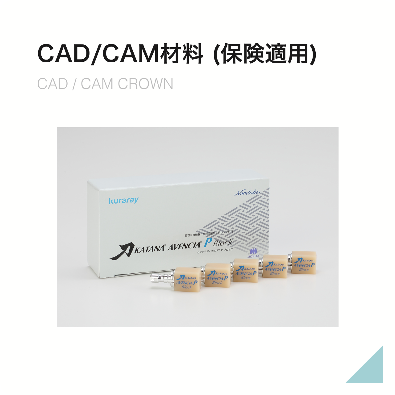 CAD/CAM材料 (保険適用)
